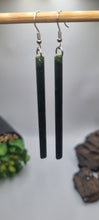 Load image into Gallery viewer, NZ Pounamu / Jade Drop Earrings
